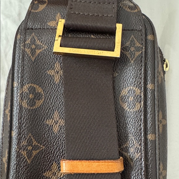 Authentic LOUIS VUITTON LV Monogram Geronimo Shoulder Bag Rare - Picture 7 of 8